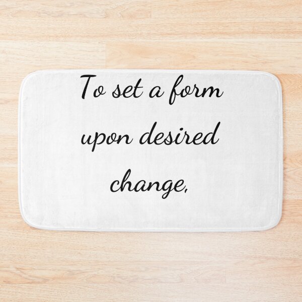Item preview, “To set a form upon desired change,” - handwriting black designed and sold by ariksworld.