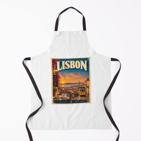 Aperçu de l'œuvre Lisbonne, Portugal – Vintage européen créée et vendue par Fleetwood1994.