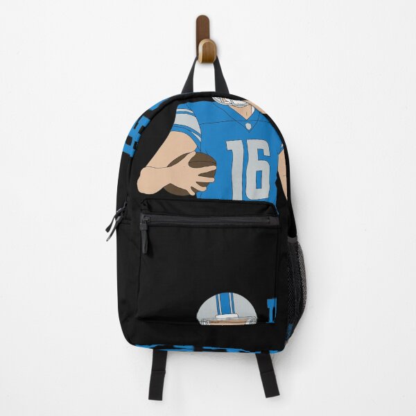 Item preview, Detroit Goff City Blue Silver Football Fan Art designed and sold by AkeeQuitzonhkl.