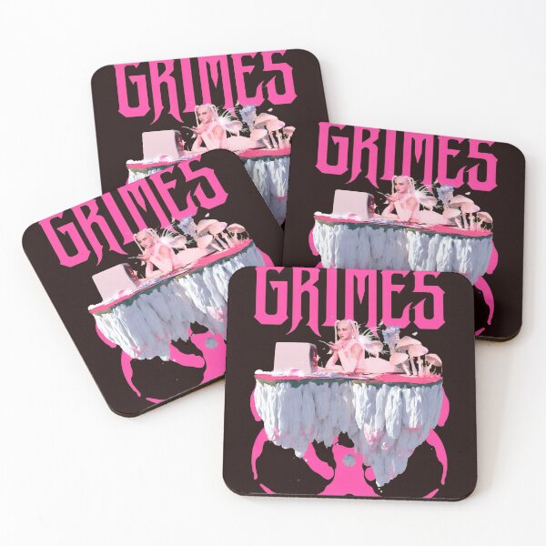 Item preview, Pink Floating Island Art With Grimes  designed and sold by GoffJennie.
