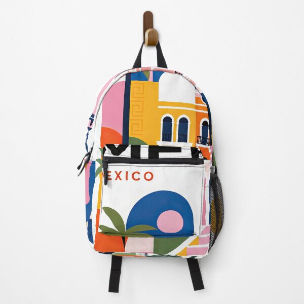 Item preview, Colorful geometric illustration of Mrida, Mexico featuring colo designed and sold by ckybe.