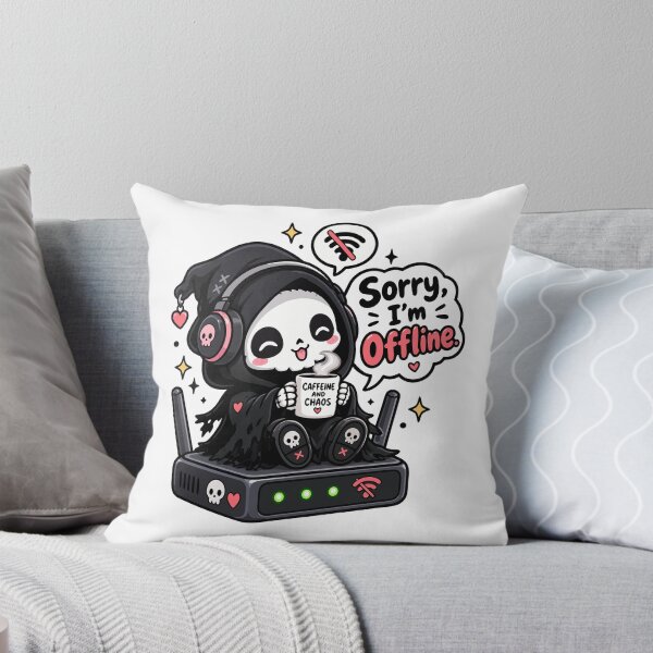 Item preview, Sorry I'm offline introvert gamer humor designed and sold by HandicraftArt.