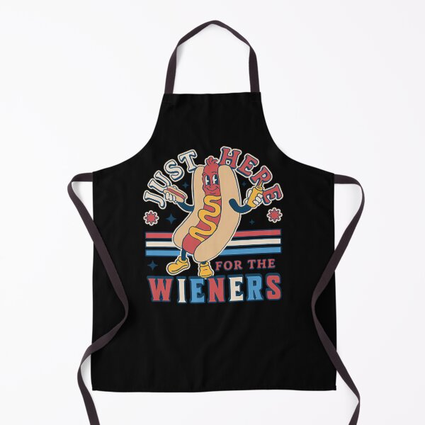 Item preview, I'M Just Here For The Wieners   4Th Of July Hot Dog Funny  designed and sold by jannsuku.