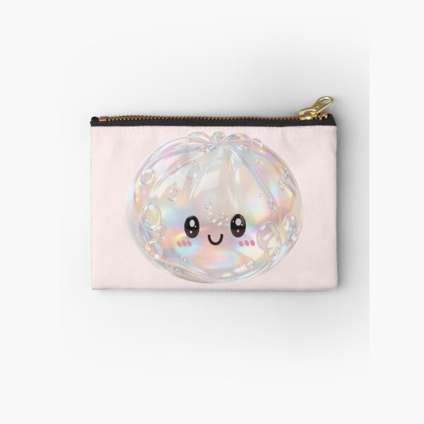 Item preview, Opalescent Squishy Dumpling – Iridescent Pastel Kawaii Toy designed and sold by EmeraldeaArt.