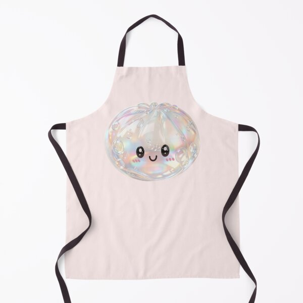 Aperçu de l'œuvre Boulette opalescente et moelleuse – Jouet kawaii pastel irisé créée et vendue par EmeraldeaArt.
