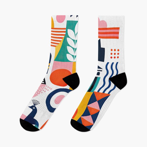 Item preview, Colorful geometric poster celebrating Biratnagar, Nepal, with ab designed and sold by ckybe.