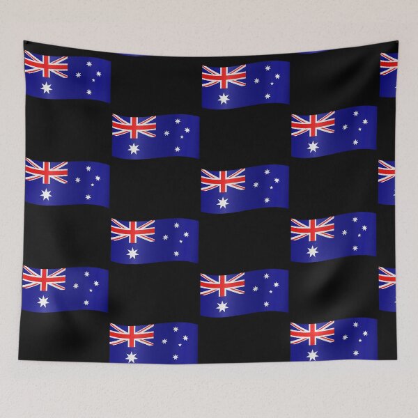 Item preview, Australian Wave Flag Australia Pride Design designed and sold by YAZ.