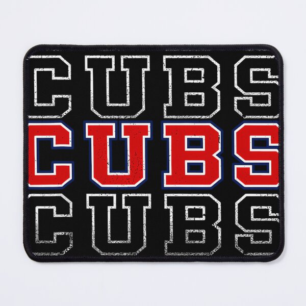 Item preview, Cubs Stacked Baseball designed and sold by ChoiceFreedom.
