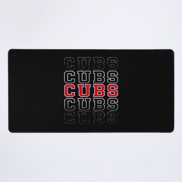 Item preview,  Cubs Stacked Baseball designed and sold by ChoiceFreedom.