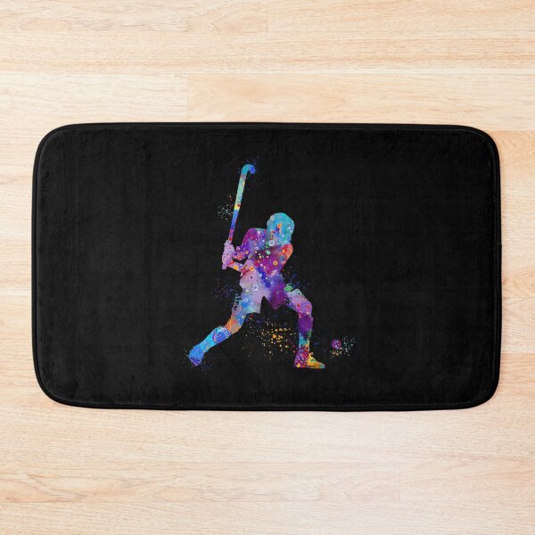 Item preview, Boy Field Hockey Player Watercolor Sport designed and sold by KristinNorma.
