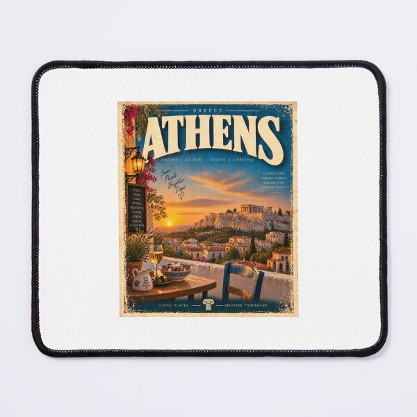 Item preview, Athens Greece – Vintage Acropolis designed and sold by Fleetwood1994.
