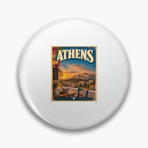 Item preview, Athens Greece – Vintage Acropolis designed and sold by Fleetwood1994.