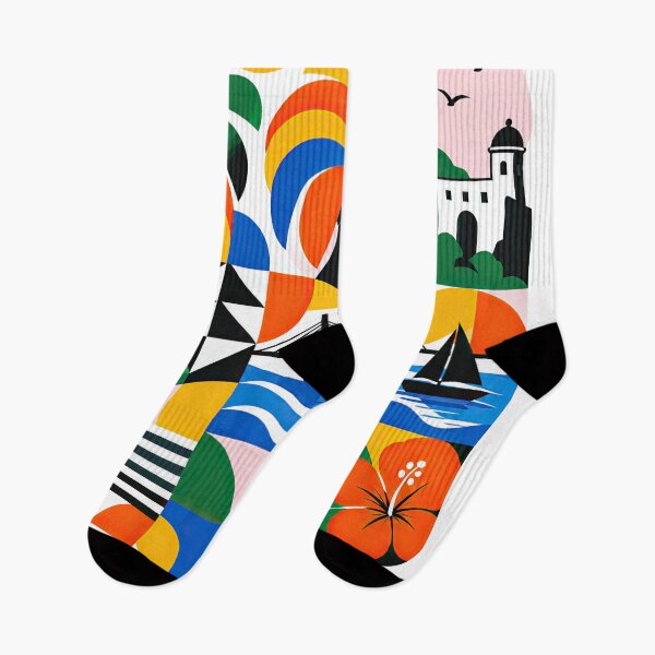 Item preview, Colorful geometric poster celebrating Calabar, Nigeria with a designed and sold by ckybe.