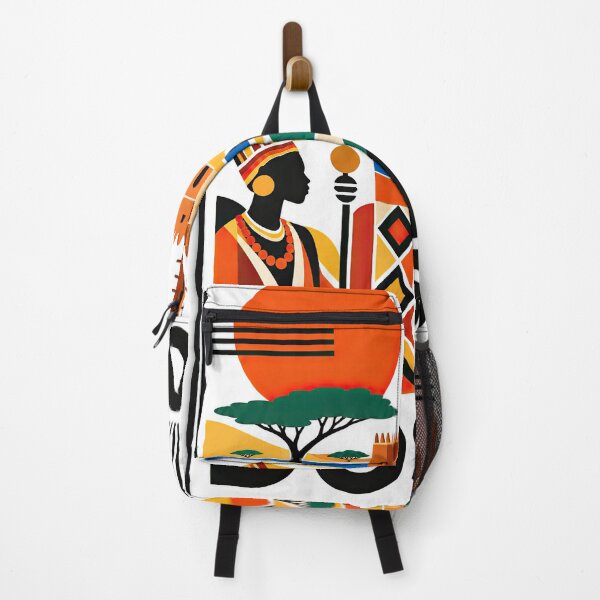 Item preview, Bold graphic travel poster depicting Doss?, Niger, with designed and sold by ckybe.