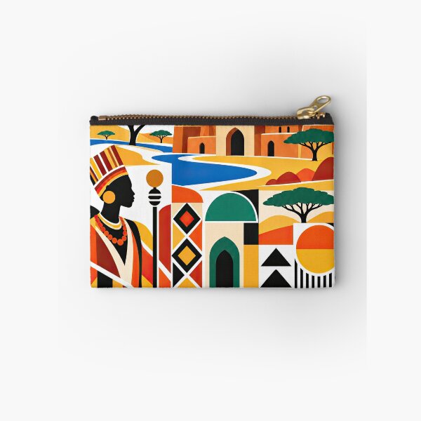 Item preview, Bold graphic travel poster depicting Doss?, Niger, with designed and sold by ckybe.