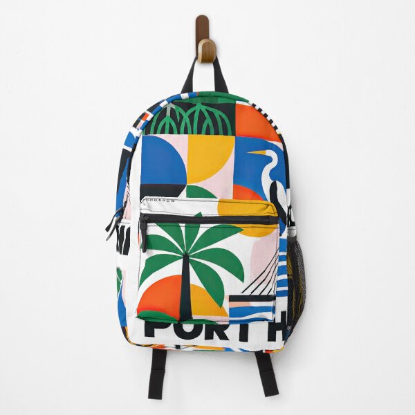 Item preview, Colorful geometric poster celebrating Port Harcourt, Nigeria, wi designed and sold by ckybe.
