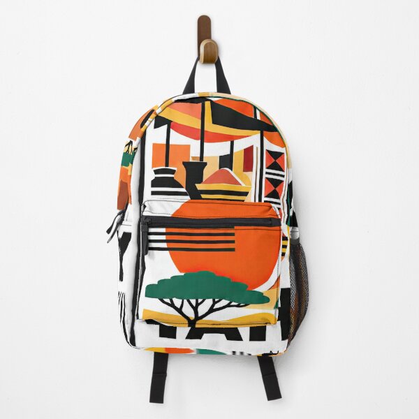 Item preview, Graphic travel poster featuring a stylized Saharan landscape, designed and sold by ckybe.