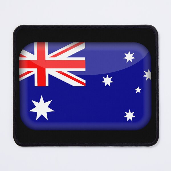 Item preview, Australian 3D Flag Australia Pride Design designed and sold by YAZ.