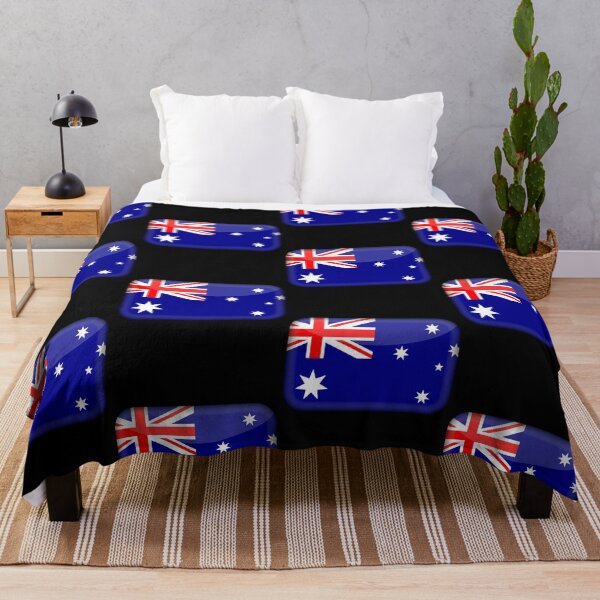 Item preview, Australian 3D Flag Australia Pride Design designed and sold by YAZ.