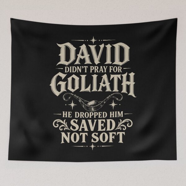 Item preview, David And Goliath Bible Verse designed and sold by PAROSSA.