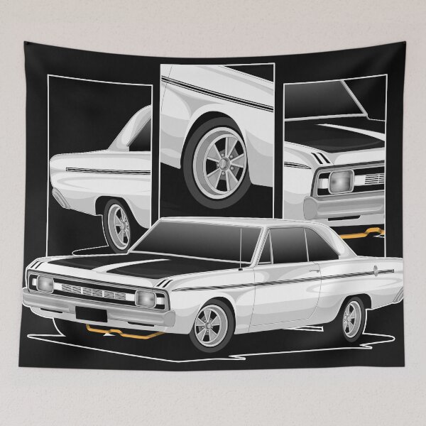 Item preview, VALIANT PACER WHITE designed and sold by AuzStylez.