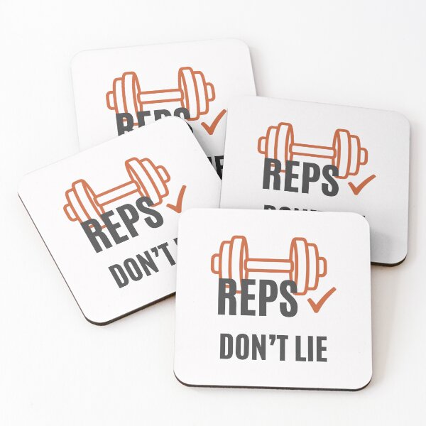 Item preview, Reps Don't Lie Shirt | Gym Motivation Tee designed and sold by guchieworldcollection.