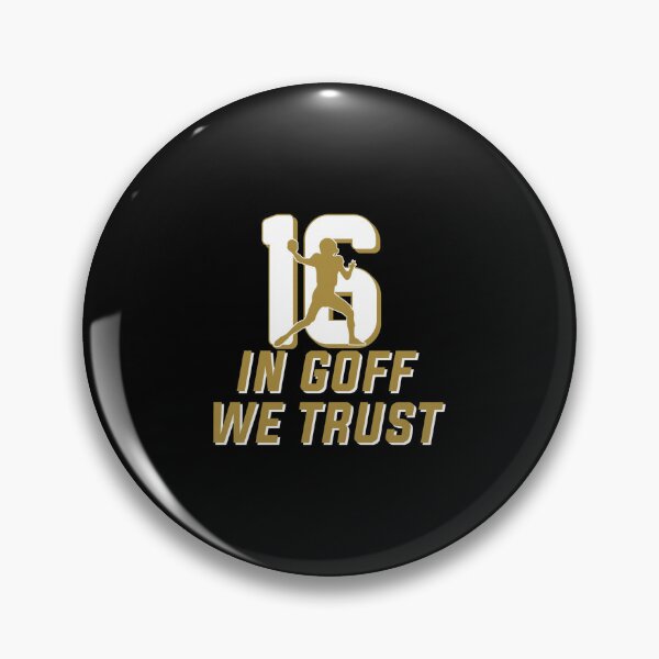 Item preview, In Goff We Trust Number 16 Football Fan designed and sold by AkeeQuitzonhkl.