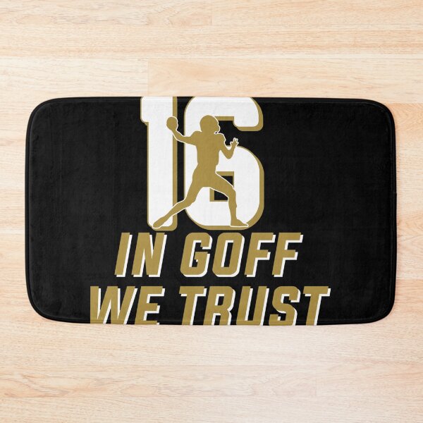Item preview, In Goff We Trust Number 16 Football Fan designed and sold by AkeeQuitzonhkl.