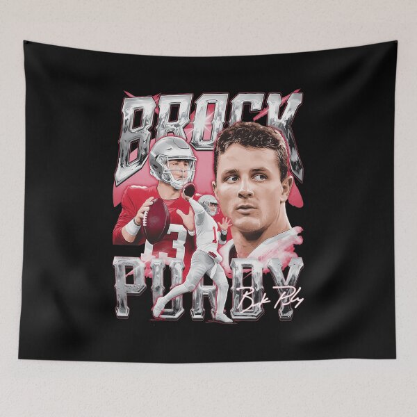 Item preview, Brock Purdy Vintage 90s Football Bootleg Retro designed and sold by AkeeQuitzonhkl.