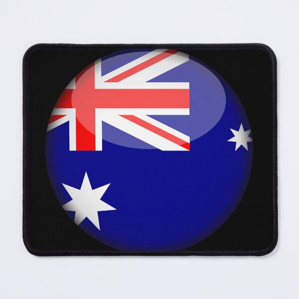 Item preview, Australian 3D Round Flag Australia Pride Design designed and sold by YAZ.