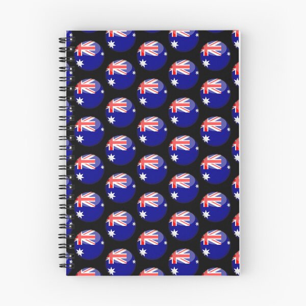 Item preview, Australian 3D Round Flag Australia Pride Design designed and sold by YAZ.