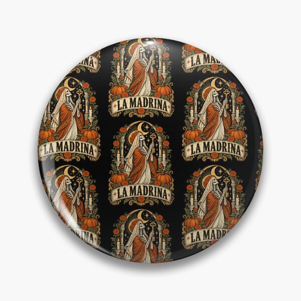 Item preview, La Madrina Gothic Skeleton Vintage Occult Art Design designed and sold by Fatherday.