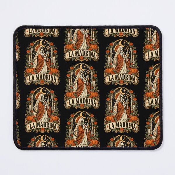 Item preview, La Madrina Gothic Skeleton Vintage Occult Art Design designed and sold by Fatherday.