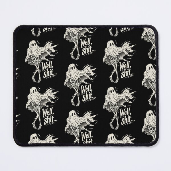 Item preview, Well Shit Funny Ghost Skeleton Sarcastic Meme Retro Design designed and sold by Fatherday.