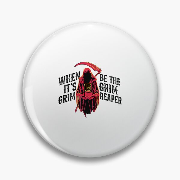 Item preview, Be The Grim Reaper Number 15 Football designed and sold by AkeeQuitzonhkl.