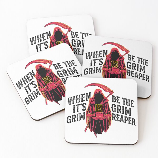 Item preview, Be The Grim Reaper Number 15 Football designed and sold by AkeeQuitzonhkl.