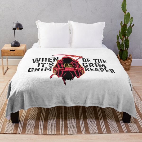 Item preview, Be The Grim Reaper Number 15 Football designed and sold by AkeeQuitzonhkl.
