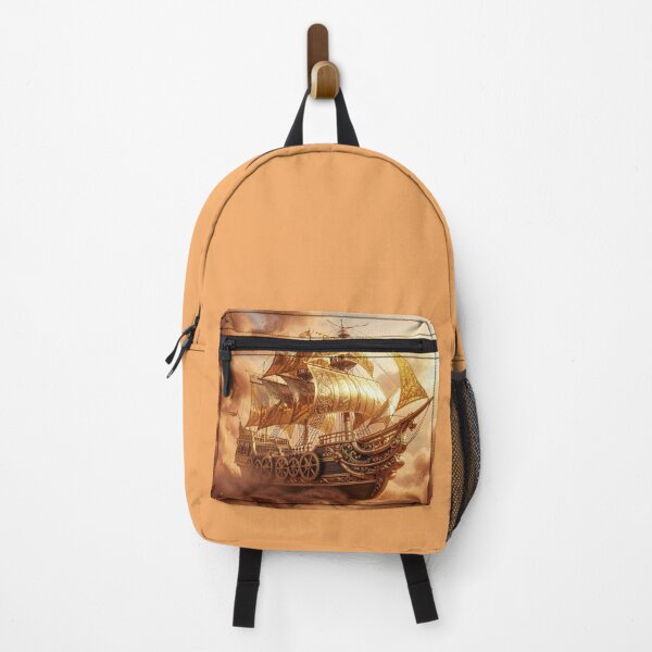 Item preview, Painterly Golden Sky Sailing Vessel designed and sold by FotoworldEdel.