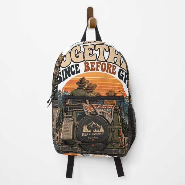 Item preview, Together Since Before GPS – Retro Outdoor Couple Adventure designed and sold by JanRizz.