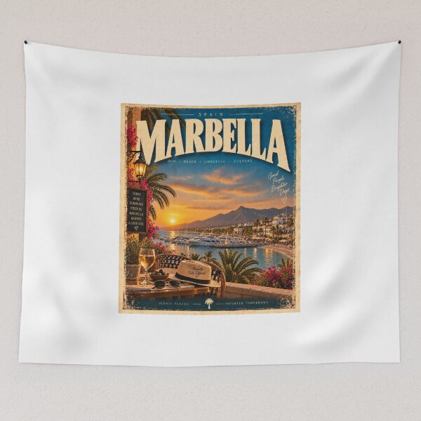 Item preview, Marbella Spain – Vintage Costa del Sol designed and sold by Fleetwood1994.