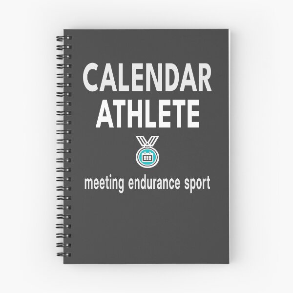Item preview, Calendar Athlete – Corporate Endurance Division  Funny Meeting Shirt & Mug designed and sold by "Hedek".