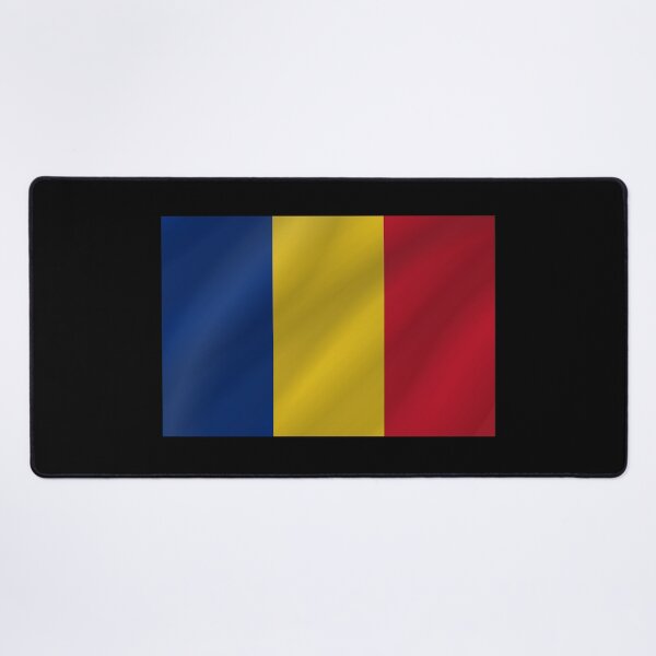 Item preview, Romanian Waving Flag Romania Pride Design designed and sold by YAZ.