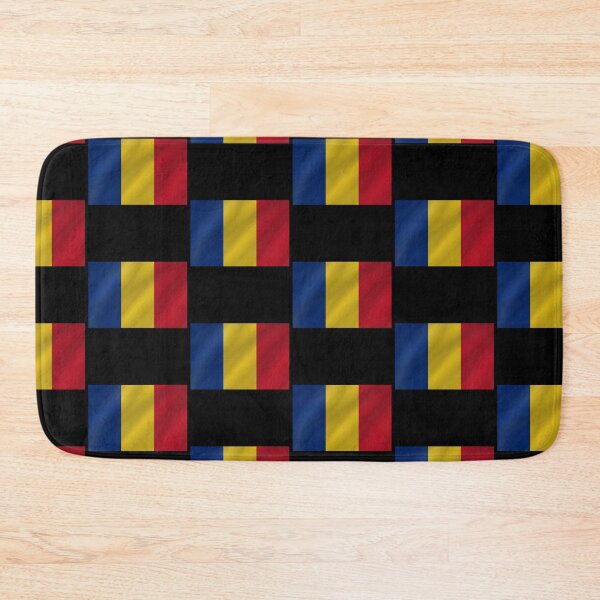 Item preview, Romanian Waving Flag Romania Pride Design designed and sold by YAZ.