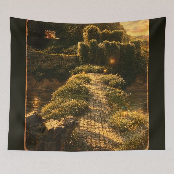 Item preview, The Place Where Happy People Once Lived. (Vintage Version) designed and sold by MaxDreamsArt.