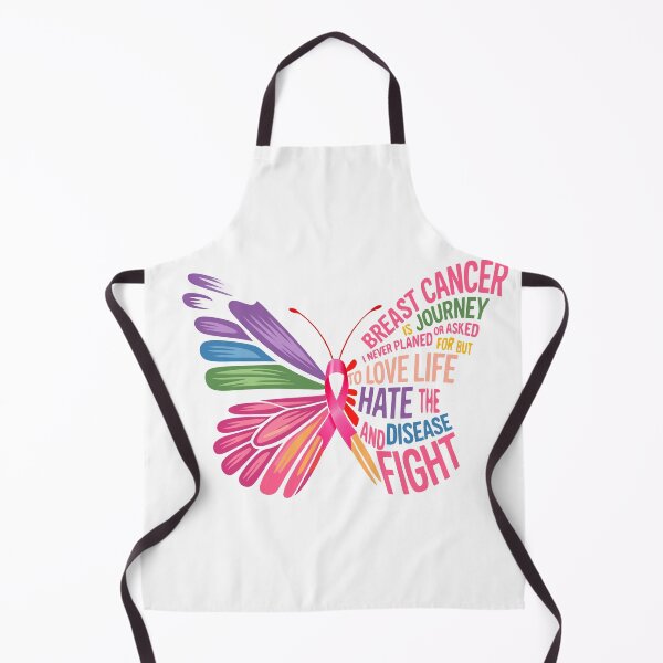 Item preview, Breast Cancer Awareness Inspirational Butterfly Typography designed and sold by TRTrendyHouse.
