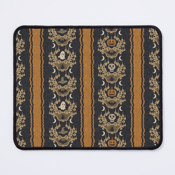 Item preview, Gothic Luxe Designs - Orange Damask Stripes Opulent Halloween designed and sold by DesigndN.
