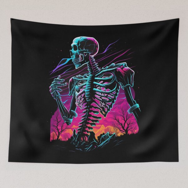 Item preview, Scary Skeleton Halloween Costume Skull Bones Men Women Kids designed and sold by ALICIAxGONZALEZ.