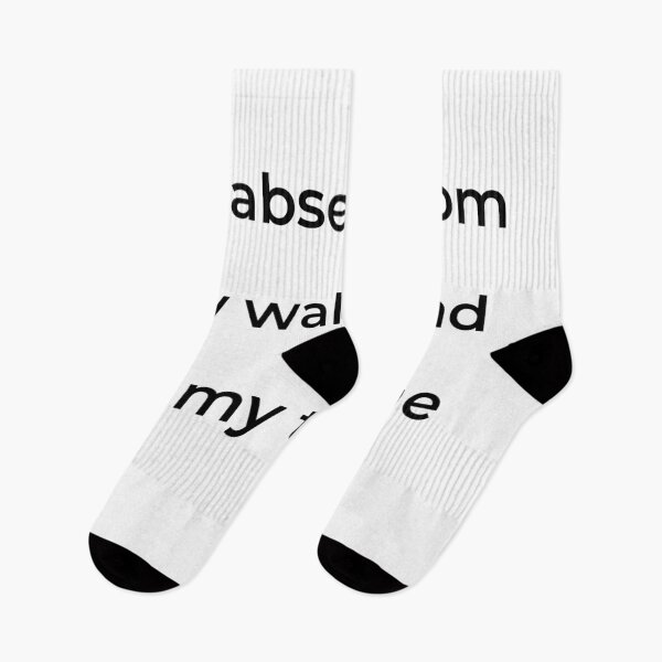 Item preview, “Be absent from thy walks; and in my tongue” - print black designed and sold by ariksworld.