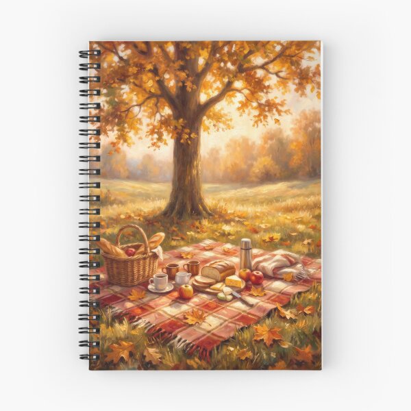 Item preview, Fall Picnic Under the Tree designed and sold by RedPeaStudio.