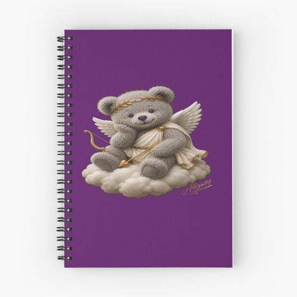 Item preview, Cupid Teddy Bear Angel on a Cloud designed and sold by alizo74.